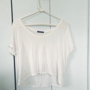 Brandy Melville White Crop Top